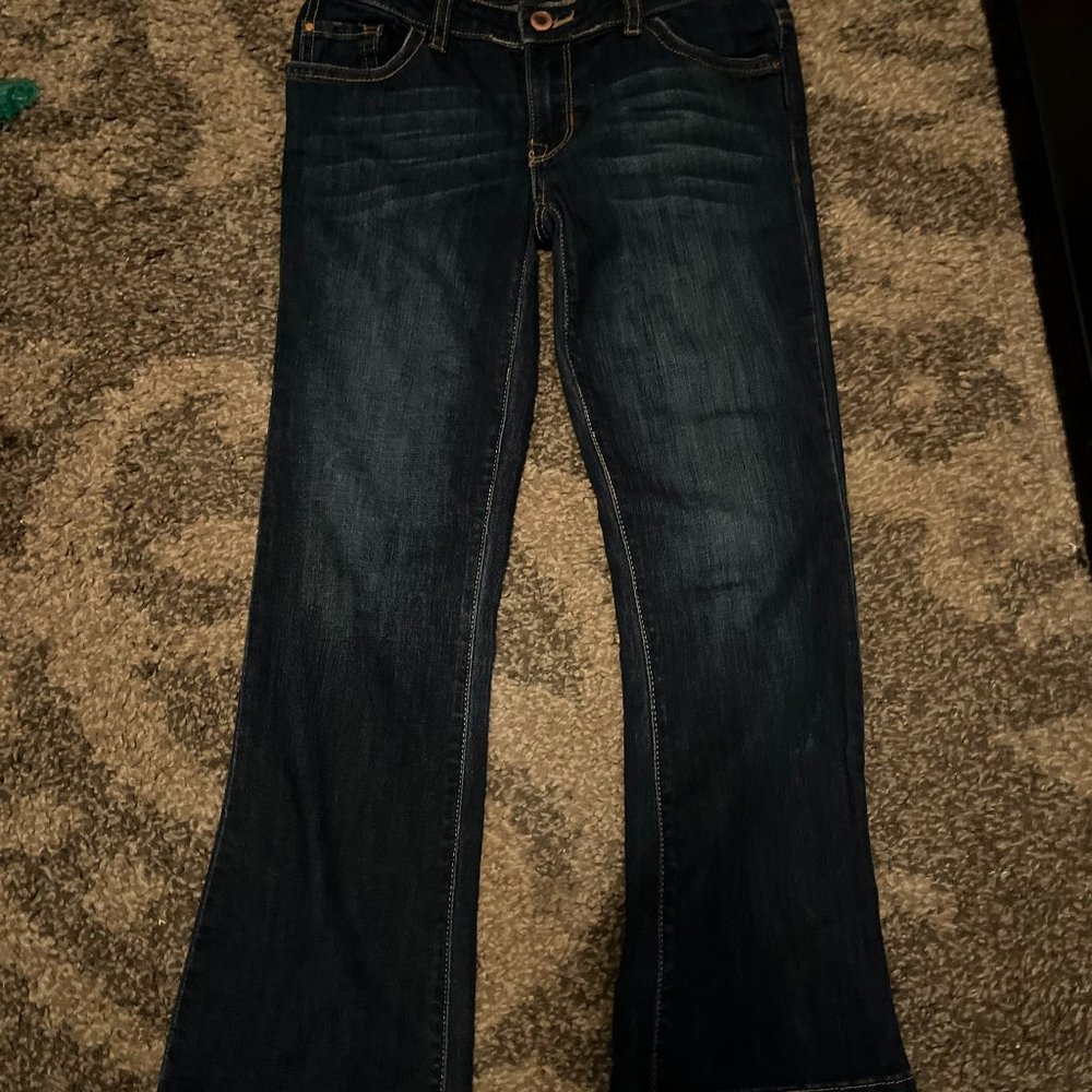 Girl's size 8 Ruum Boot Cut Blue Jeans
